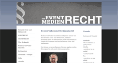 Desktop Screenshot of eumrecht.de